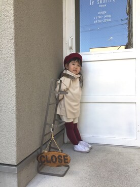 「オシャレパッソ」｜小依さん（キッズ・90cm）の秋コーディネート