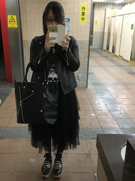 Zun-miyaさん（レディース・162cm）の冬コーディネート