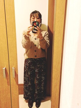「近所」｜Ai  Matsukuraさん（レディース・158cm）の冬コーディネート