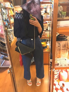 美佳ちーさん（レディース・164cm）の夏コーディネート