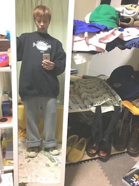 「MASH（マッシュ）のアイテム」を使った、Tomoさん（メンズ・163cm）の秋コーディネート