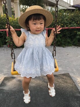 ako☆jouさん（キッズ・90cm）の夏コーディネート