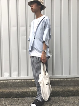 Mottyさん（メンズ・166cm）の夏コーディネート