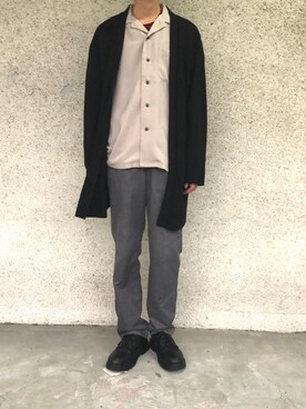 「WEGO（ウィゴー）のアイテム（カーディガン/ボレロ）」を使った、Mottyさん（メンズ・167cm）の秋コーディネート