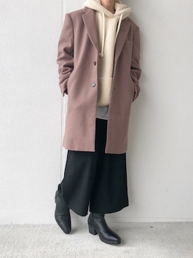 「LEVENDIS（レベンディス）のアイテム（ジャケット/アウター）」を使った、Mottyさん（メンズ・167cm）の冬コーディネート