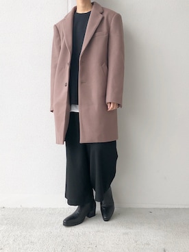 「LEVENDIS（レベンディス）のアイテム（ジャケット/アウター）」を使った、Mottyさん（メンズ・167cm）の冬コーディネート