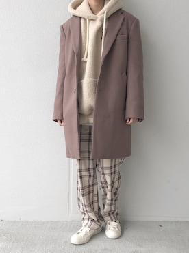 「LEVENDIS（レベンディス）のアイテム（ジャケット/アウター）」を使った、Mottyさん（メンズ・167cm）の冬コーディネート