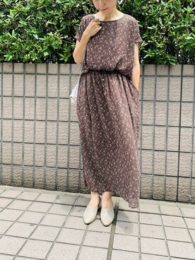 「abahouse」｜「アイテム（ワンピース/ドレス）」を使った、yamaさん（レディース・155cm）の夏コーディネート