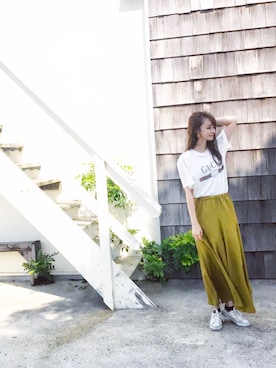 丸林広奈さんのコーディネート