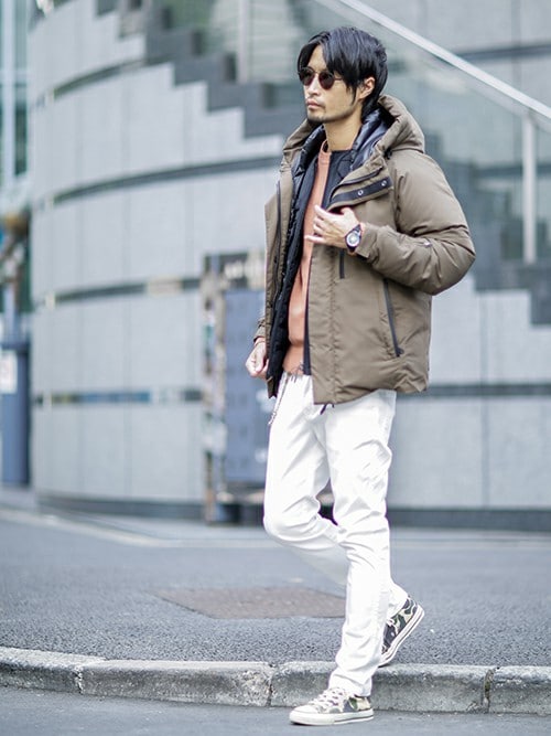 Nano Universe Snapnano Universe Snapさんのダウンジャケット コートを使ったコーディネート Zozotown