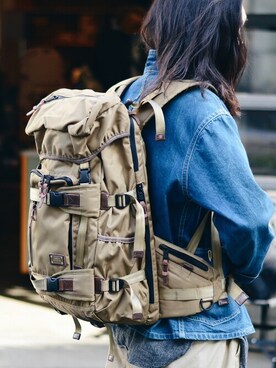 UNBY GENERAL GOODS STOREさんの「CORDURA DOBBY 305D BACK PACK-A01」を使ったコーディネート