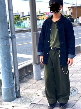 「オシャレパッソ」｜かんさん（メンズ・162cm）の秋コーディネート