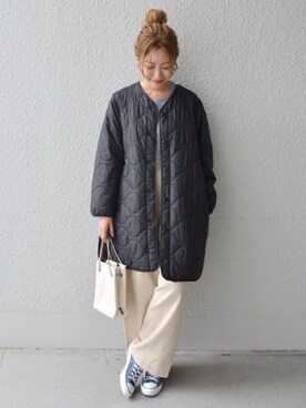 「SHIPS Days（シップスデイズ）のアイテム」を使った、furukimiさん（レディース・158cm）の秋コーディネート