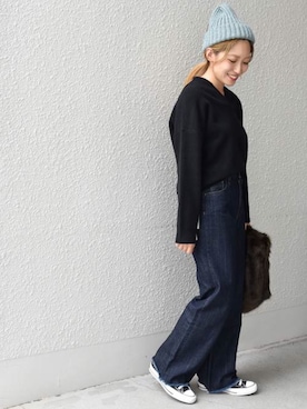 furukimiさん(レディース・158cm)の冬コーディネート