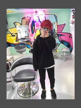 「puma by rhianna」｜tomohiro nomuraさん（メンズ・162cm）の冬コーディネート