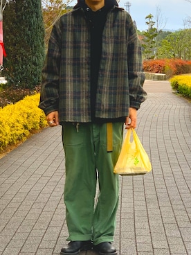 「Blundstone（ブランドストーン）のBlundstone/ブランドストーン　ｻｲﾄﾞｺﾞｱﾌﾞｰﾂ Men's（ブーツ）」を使った、牛たたき¥280さん（メンズ・170cm）の冬コーディネート