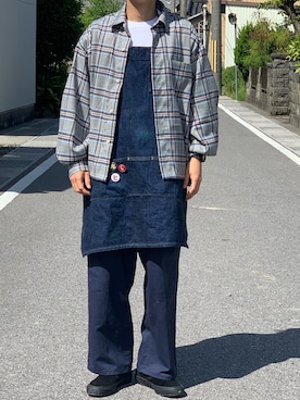 牛たたき¥280さん（メンズ・170cm）の春コーディネート