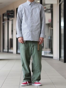 牛たたき¥280さん（メンズ・170cm）の春コーディネート