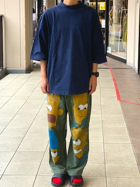 牛たたき¥280さん（メンズ・170cm）の夏コーディネート