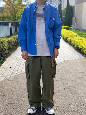 牛たたき¥280さん(メンズ・170cm)の秋コーディネート