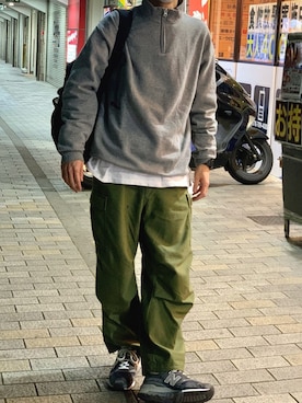 牛たたき¥280さん（メンズ・170cm）の冬コーディネート