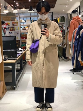 「TUKI（ツキ）のTUKI /ツキ/type3/ツキ タイプ3（デニムパンツ）」を使った、牛たたき¥280さん（メンズ・170cm）の春コーディネート