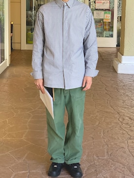 牛たたき¥280さん（メンズ・170cm）の春コーディネート