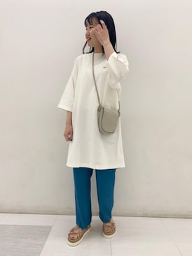 福村綾さん（レディース・160cm）の春コーディネート