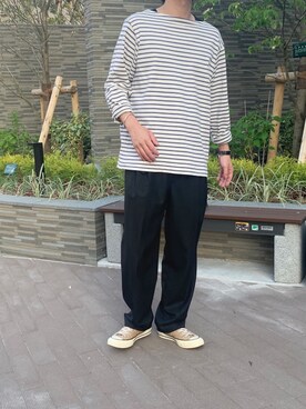 「BUNNEY（バニー）のアイテム」を使った、tyu020313さん（メンズ・175cm）の春コーディネート