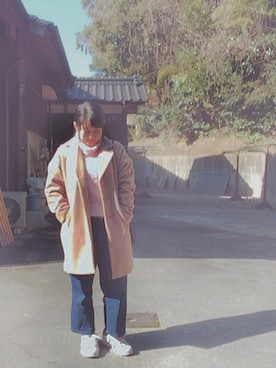「すっぴん」｜「アイテム（ジャケット/アウター）」を使った、ゆかりん。さん（レディース・151cm）の冬コーディネート