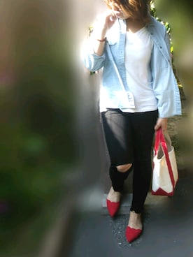 pir☺︎ ︎さん（レディース・158cm）の春コーディネート