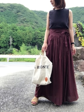 Haruさん（レディース・165cm）の夏コーディネート