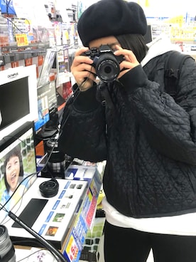 kinaさん（レディース・153cm）の冬コーディネート