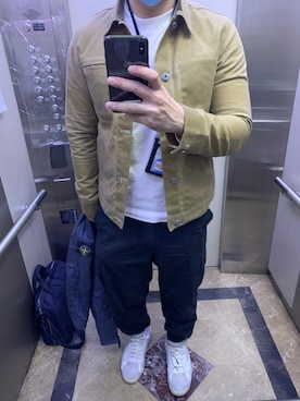 「ROGUE TERRITORY（ローグテリトリー）のアイテム」を使った、ian3chenさん（メンズ・175cm）の冬コーディネート