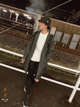 「URBAN RESEARCH（アーバンリサーチ）のアイテム（ダウンジャケット/コート）」を使った、pikko33さん（メンズ・173cm）の春コーディネート