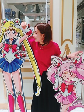 「sailormoon」｜MINK LAMMMMさん（レディース・155cm）の夏コーディネート