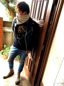 JACKROSE（ジャックローズ）の「ラムレザーダブルライダースTYPE
