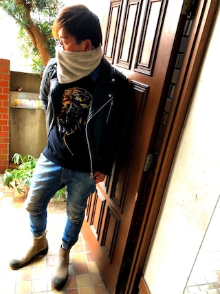 JACKROSE（ジャックローズ）の「ラムレザーダブルライダースTYPE
