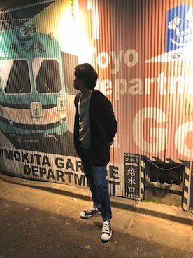 わっかんびーさん（メンズ・172cm）の冬コーディネート