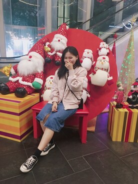 「FENNEC（フェネック）のアイテム」を使った、chingyeeさん（レディース・163cm）の冬コーディネート