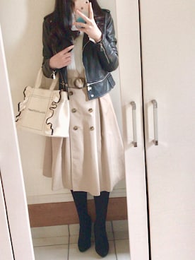 Yuuさん（レディース・164cm）の冬コーディネート