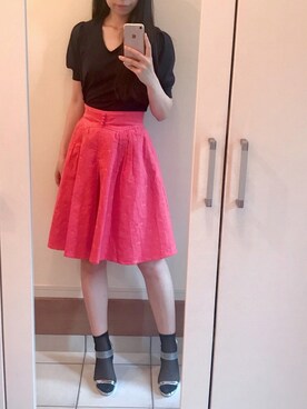 「夢展望（ユメテンボウ）のアイテム」を使った、Yuuさん（レディース・164cm）の夏コーディネート