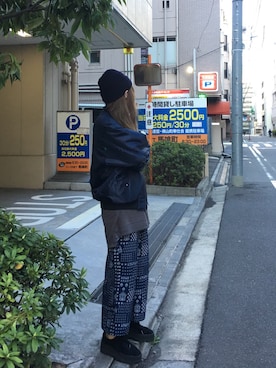 「FentyPumaByRihanna」｜SEO Jさん（レディース・166cm）の春コーディネート