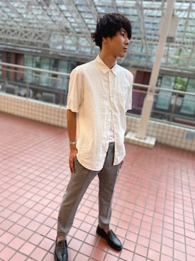 nano・universe ルミネ横浜 Mensさん（メンズ・180cm）の夏コーディネート