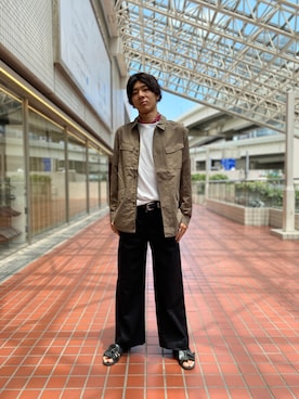 「summer style」｜「アイテム（ジャケット/アウター）」を使った、nano・universe ルミネ横浜 Mensさん（メンズ・170cm）の夏コーディネート