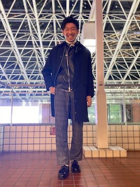 「ファッションの力を信じよう」｜nano・universe ルミネ横浜 Mensさん（メンズ・170cm）の秋コーディネート