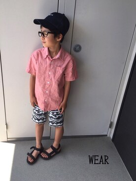 hayu＊さん（キッズ・120cm）の夏コーディネート