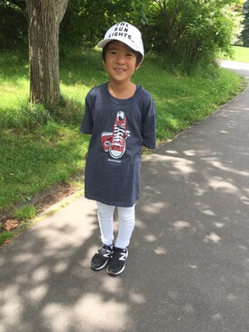 hayu＊さん（キッズ・120cm）の夏コーディネート