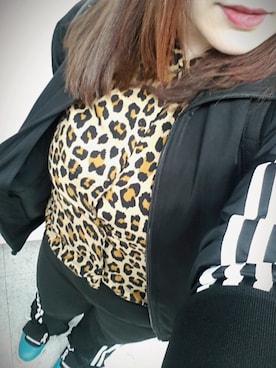 「Candy Stripper」｜「アイテム（ナイロンジャケット）」を使った、kyanさん（レディース・159cm）の春コーディネート