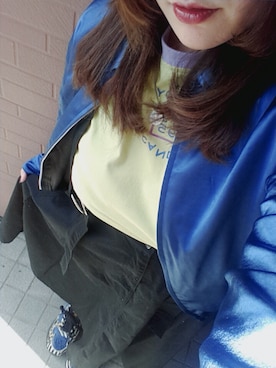 「おしゃれスタ（オシャレスタ）のアイテム（アクセサリー）」を使った、kyanさん（レディース・159cm）の秋コーディネート